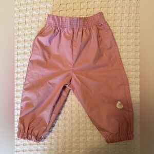 Therm Toddler Dusty Pink Waterproof Pants with Elastic Waist